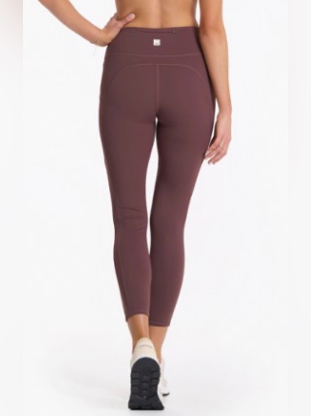 Vuori Stride Legging Chestnut High Rise Pocket 7/8 Leggings Women’s M NWT - Picture 2 of 7
